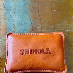 Shinola tan paper weight